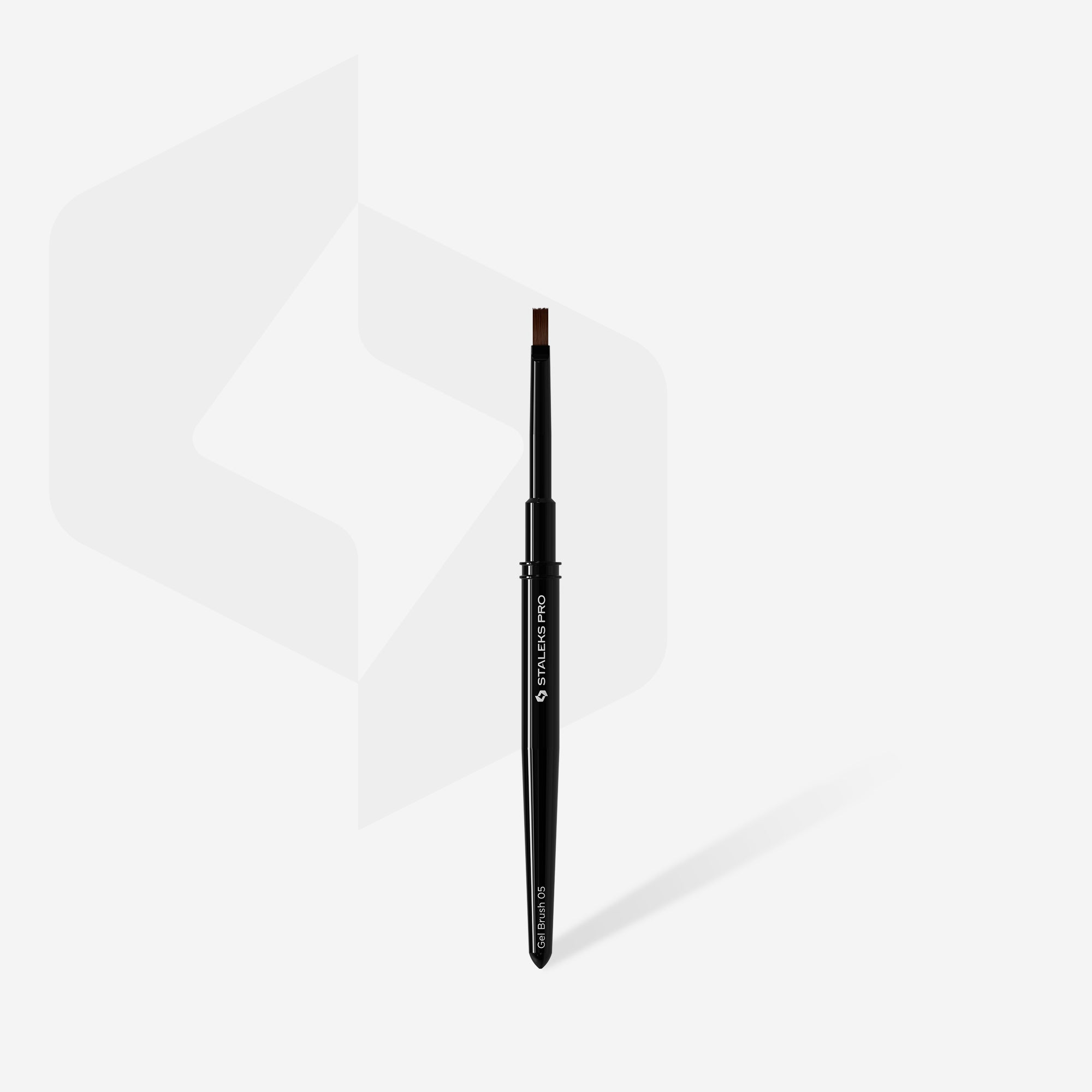 Straight brush for gel EXPERT width 5 mm / length 8.5 mm