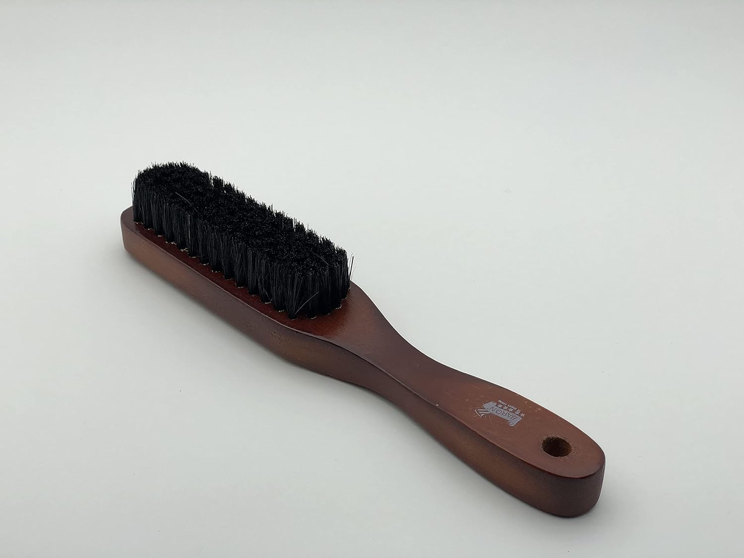 Professional Wave Brush – 100% Pure Boar Bristles & Natural Wood Handle