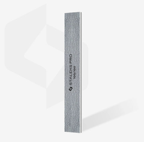 Staleks Straight Wide Mineral Nail File 100/100 Grit (50 pcs)