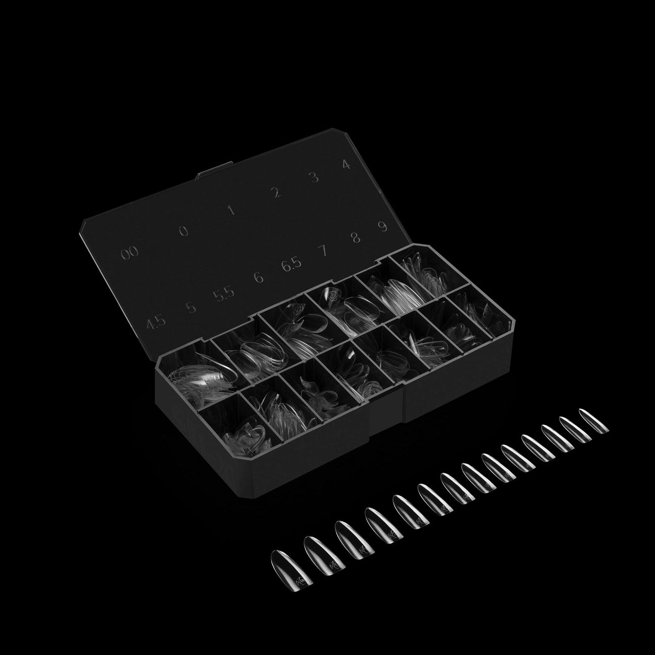 Gel-X® Natural Round Long Nail Tips – Mini Box (280pcs)