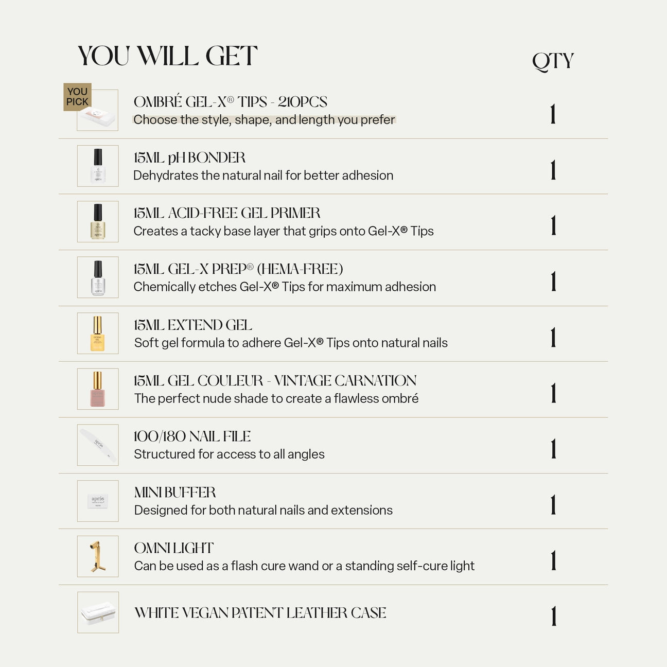 Neutral GEL-X Kit
