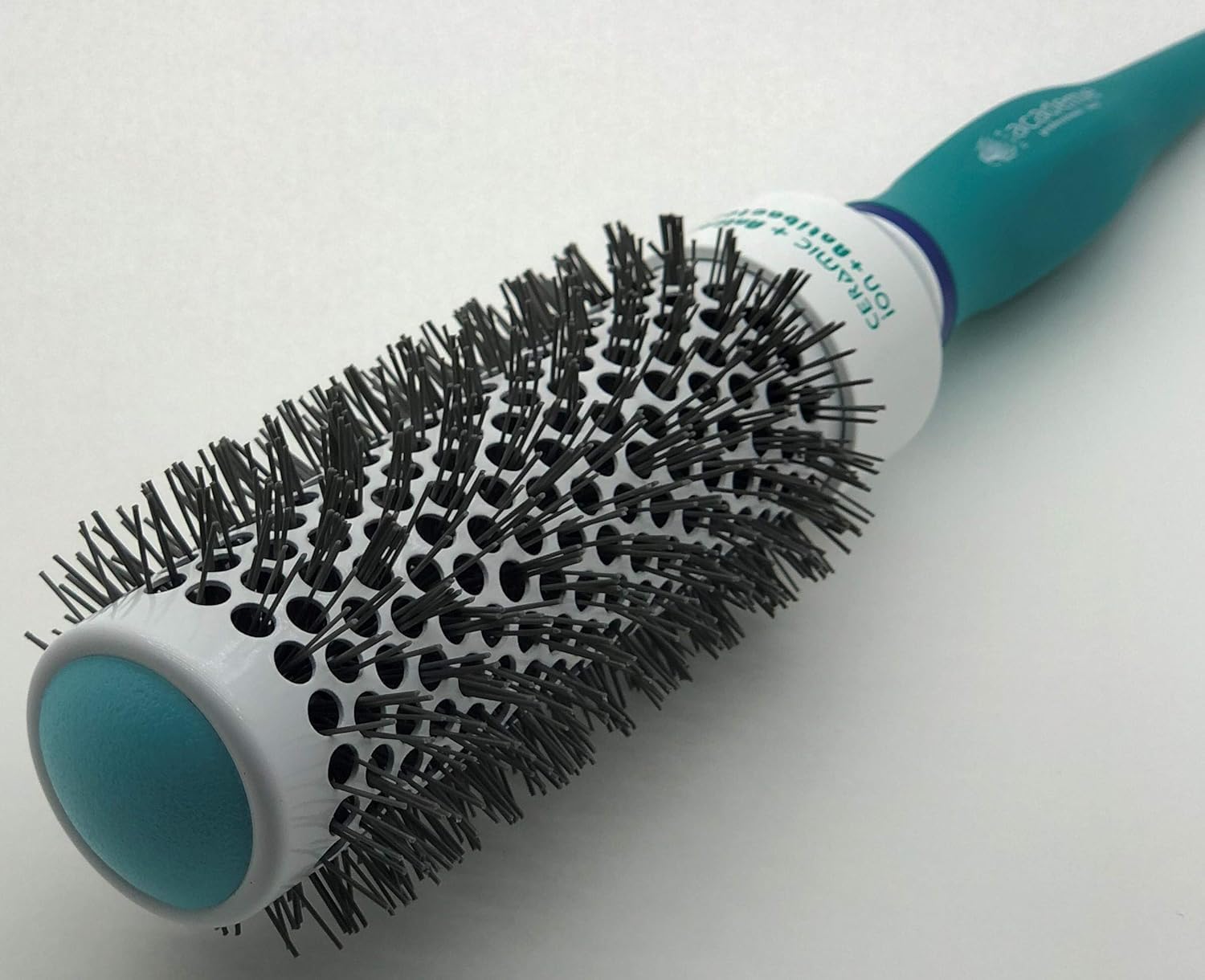 Antystatic Thermal Round Hair Brush (Medium 33mm, Green)