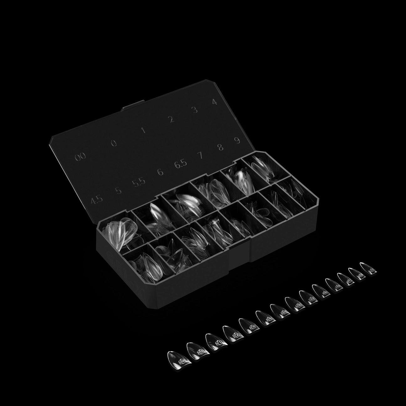 Gel-X® Sculpted Stiletto Short Nail Tips – Mini Box (280pcs)