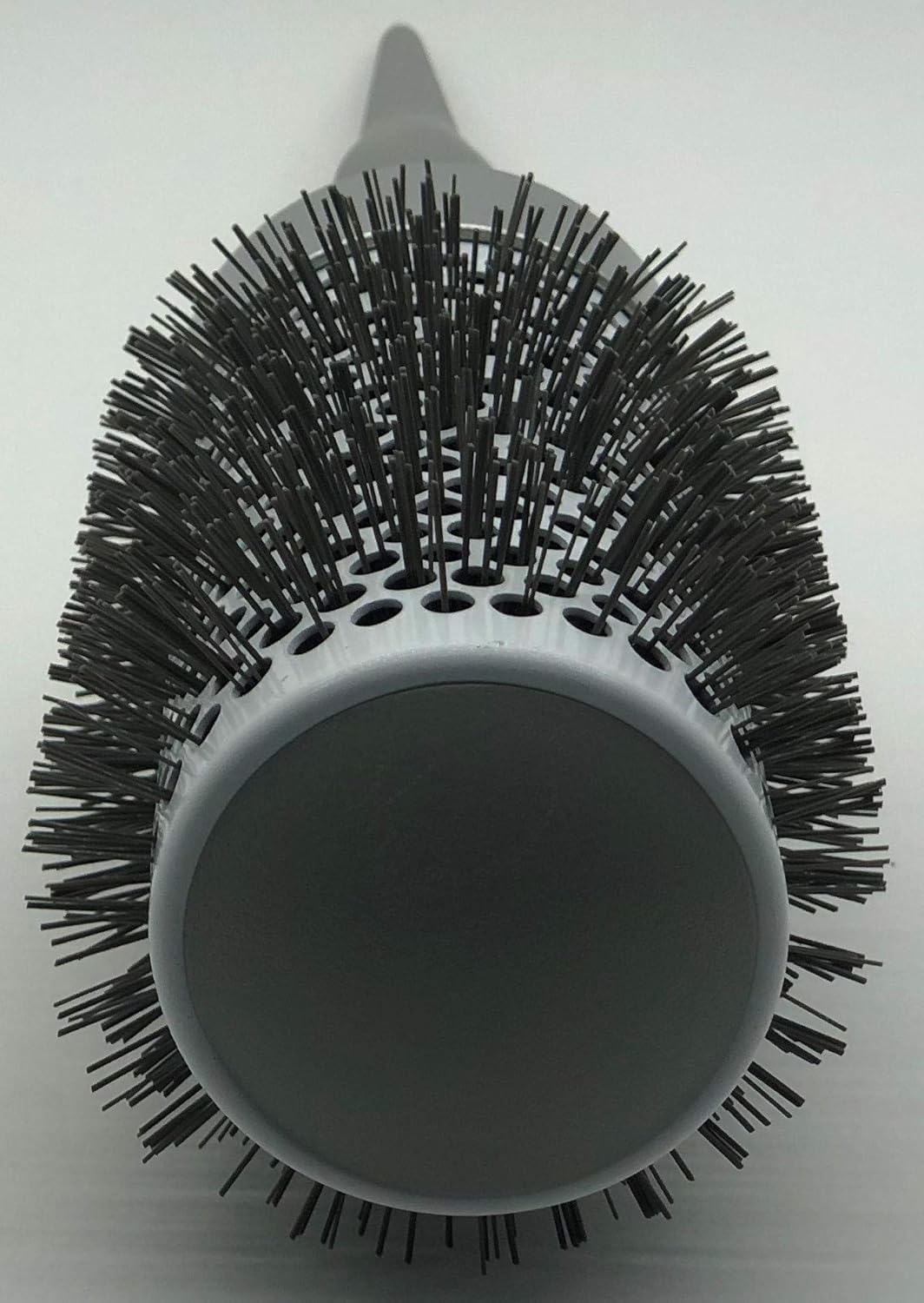 Round Hair Brush – X-Large 53 mm Barrel – Ceramic-Coated Styling Brush with Vented Bristles – Lightweight Design – Grey Handle