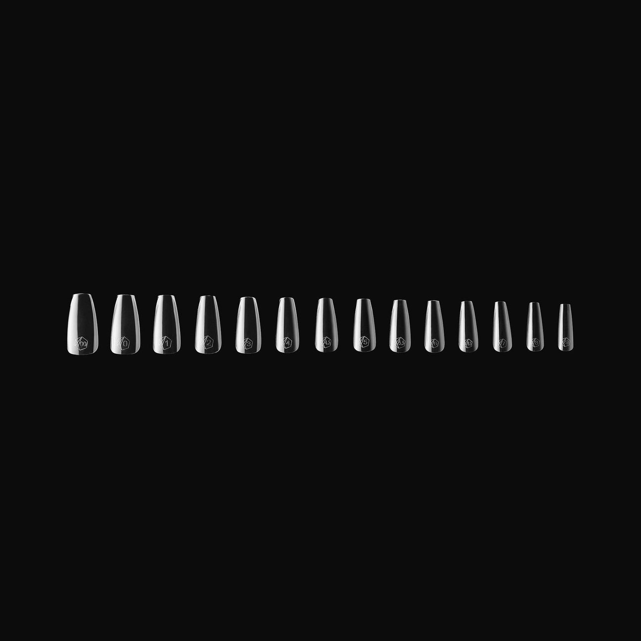 Gel-X Natural Coffin Medium Box of Tips 2.0 (600pcs)