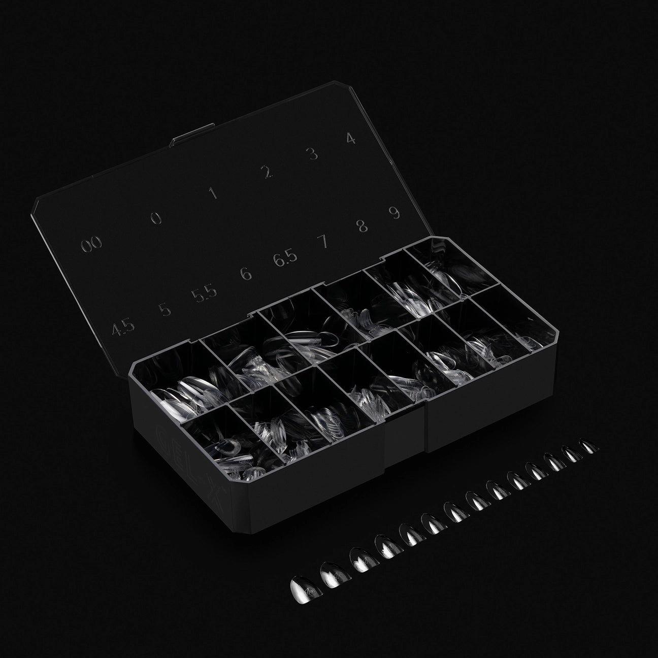 Gel-X® Natural Round Extra Short Nail Tips – Mini Box (280pcs)