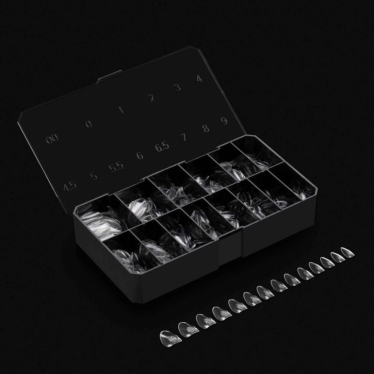 Gel-X® Sculpted Almond Short Nail Tips – Mini Box (280pcs)