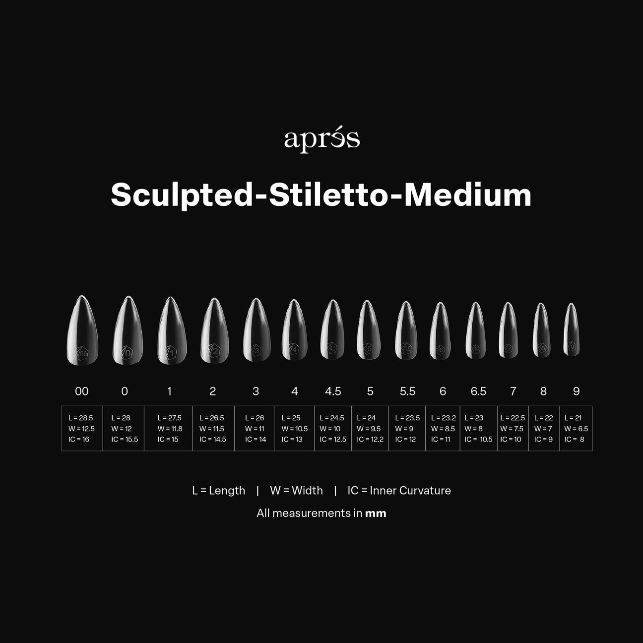 Gel-X Sculpted Coffin Long Box of Tips 2.0 (600pcs)