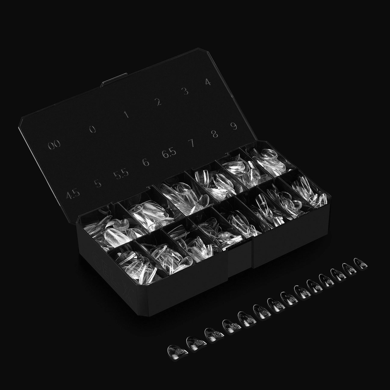 Gel-X Sculpted Coffin Long Box of Tips 2.0 (600pcs)