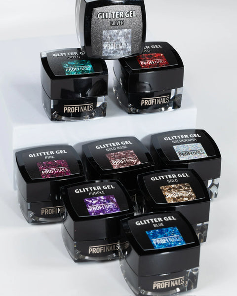 Profi Nails Glitter Gel ALL Colors