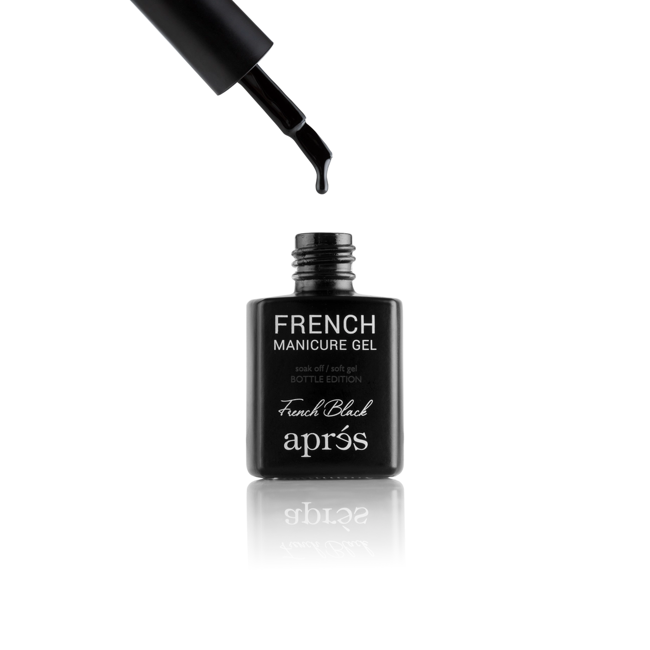 French Manicure Gel - Black
