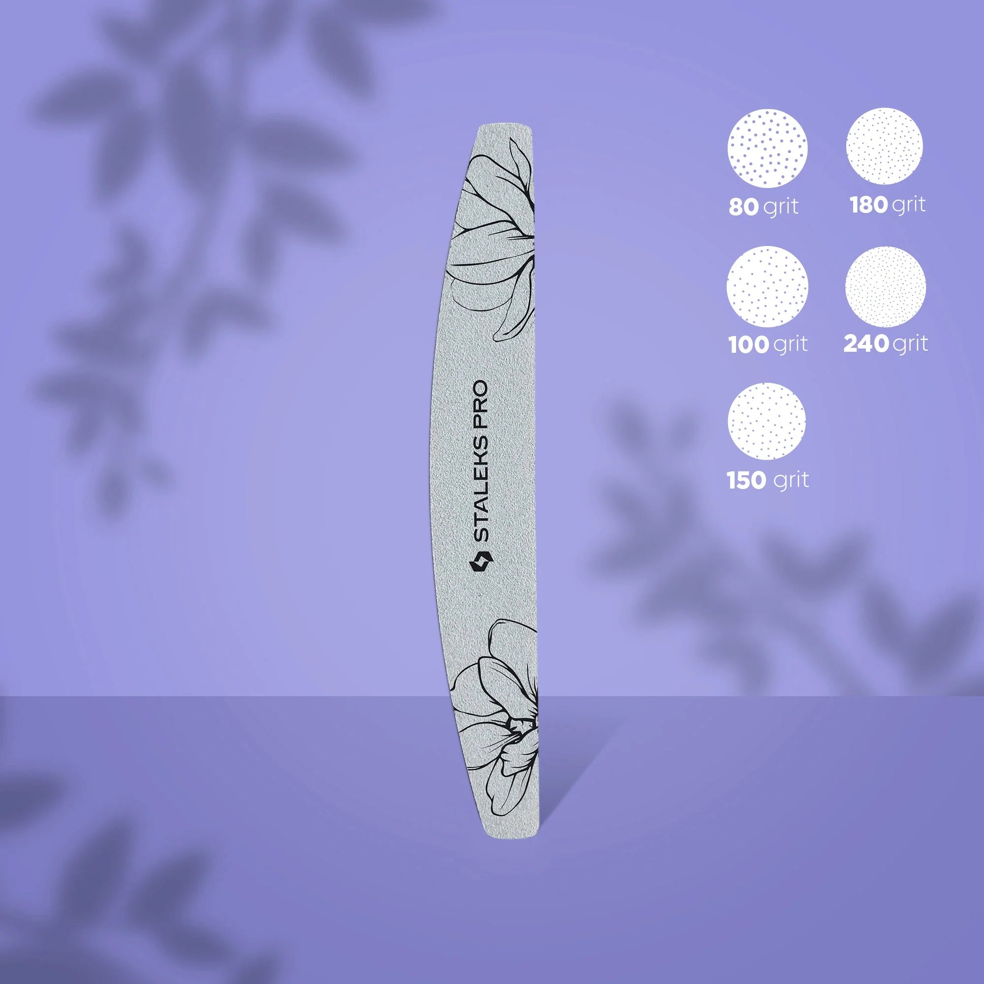 Crescent mineral nail file EXPERT 40 100/100 grit (25 pcs)