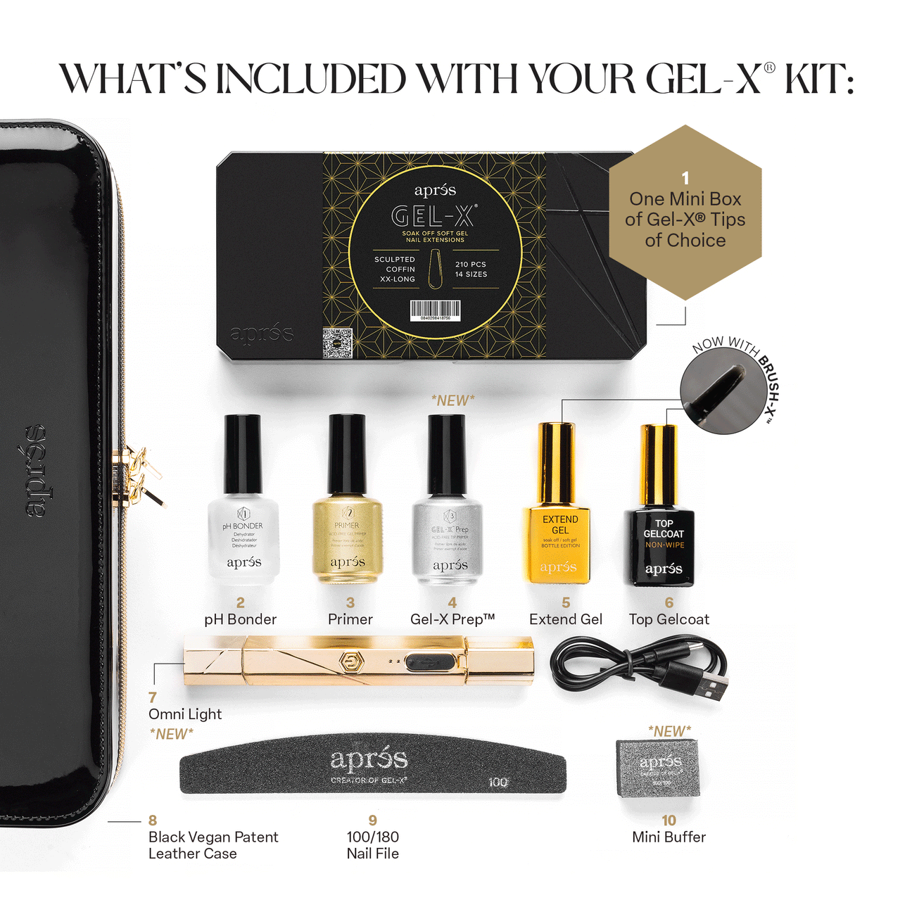 GEL-X Kit (Black)
