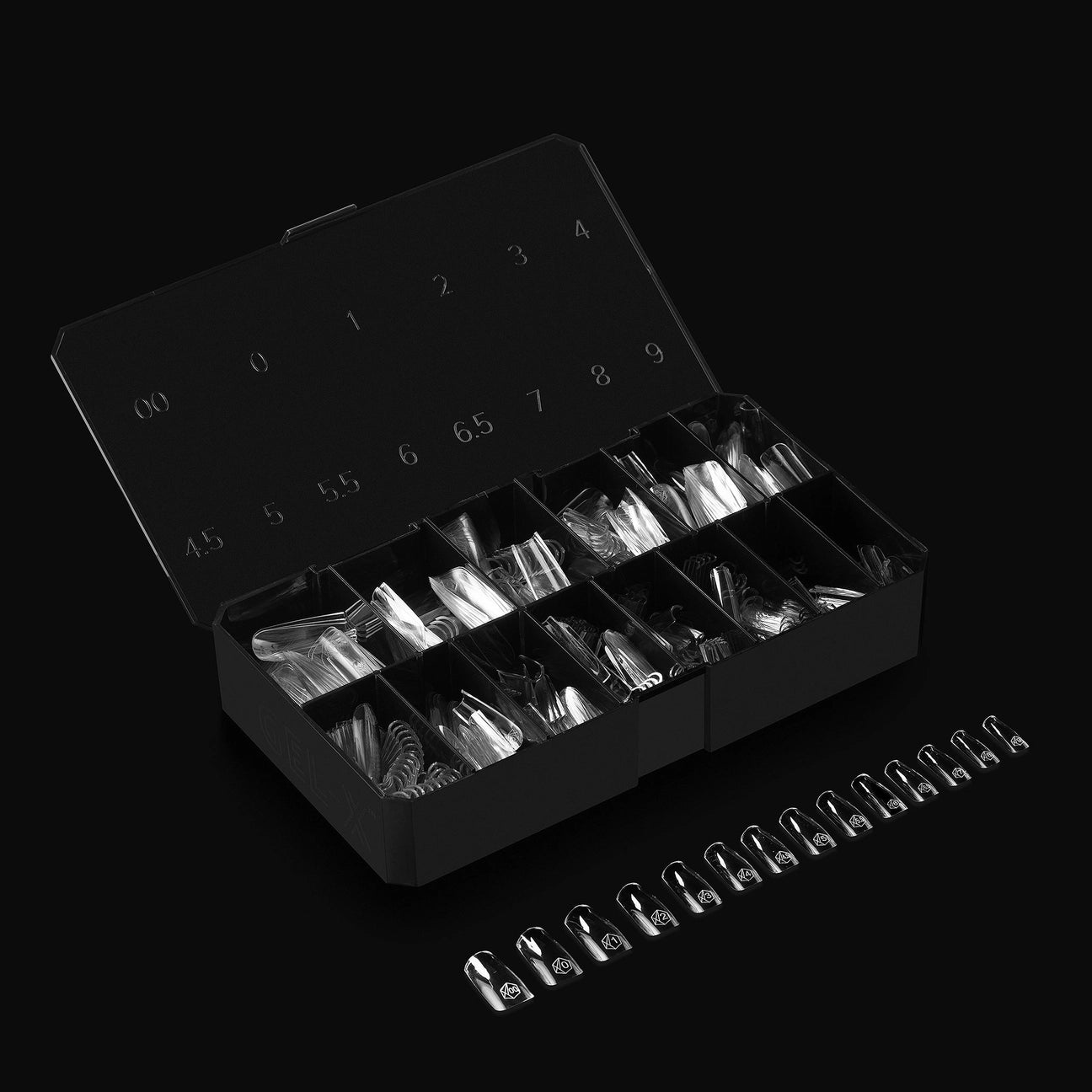 Gel-X Sculpted Coffin Long Box of Tips 2.0 (600pcs)
