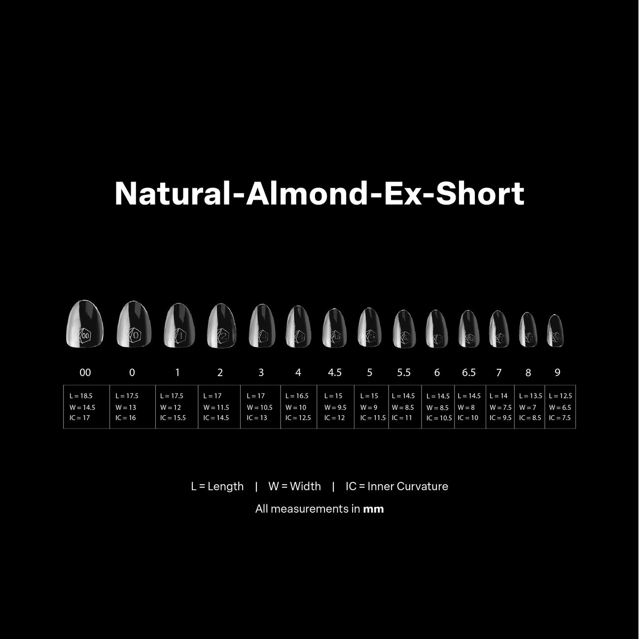 Gel-X Natural Almond Long Box of Tips 2.0 (600pcs)