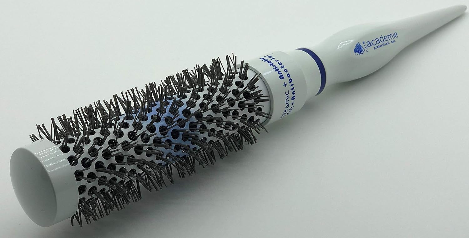 Antystatic Thermal Round Hair Brush (Small 25mm, White)