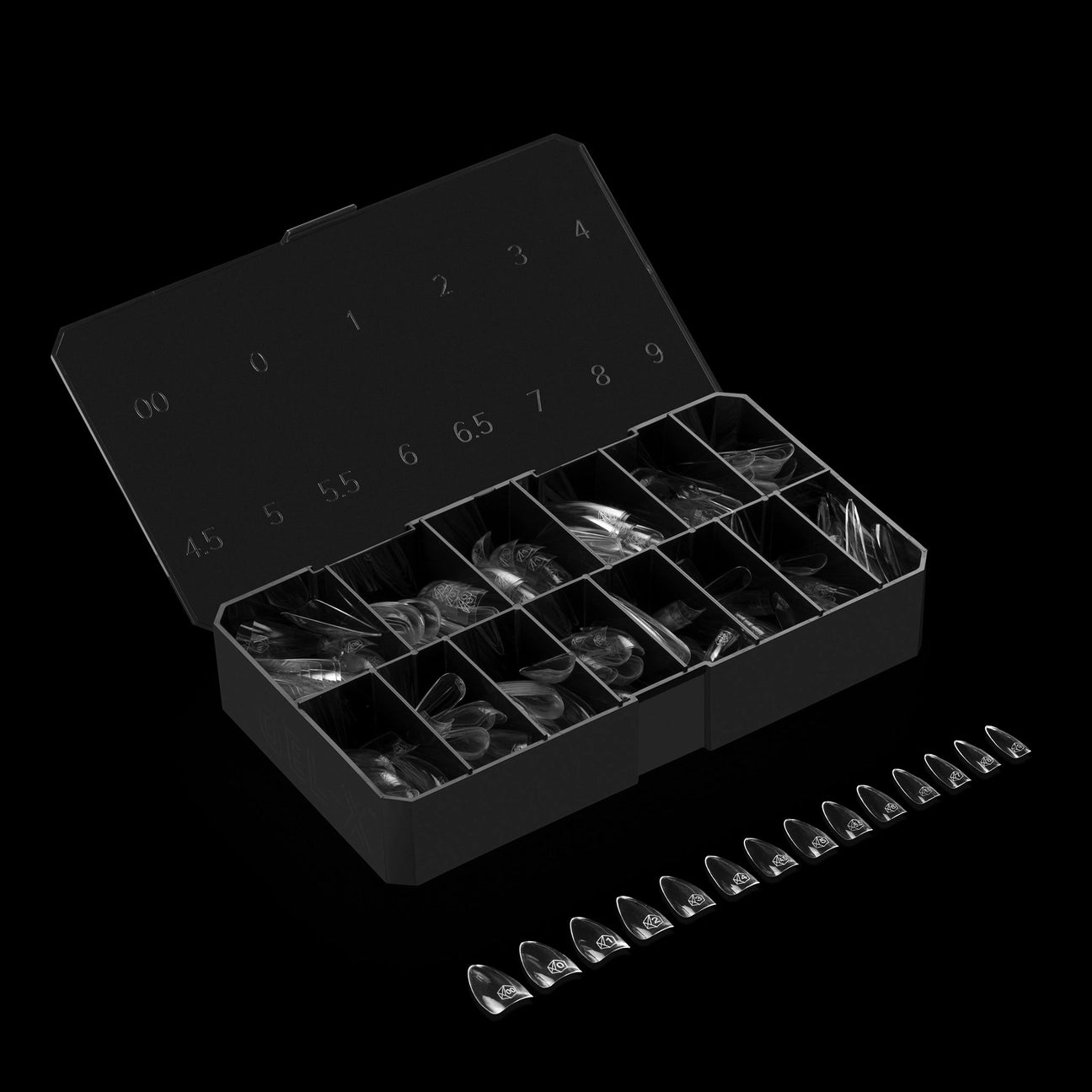 Gel-X Sculpted Coffin Long Box of Tips 2.0 (600pcs)