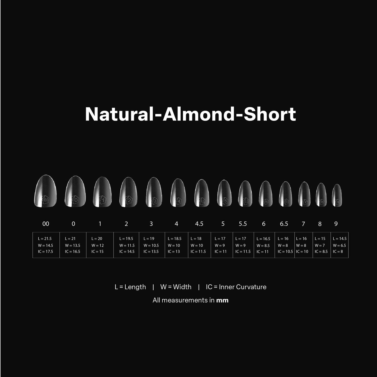 Gel-X Natural Almond Long Box of Tips 2.0 (600pcs)