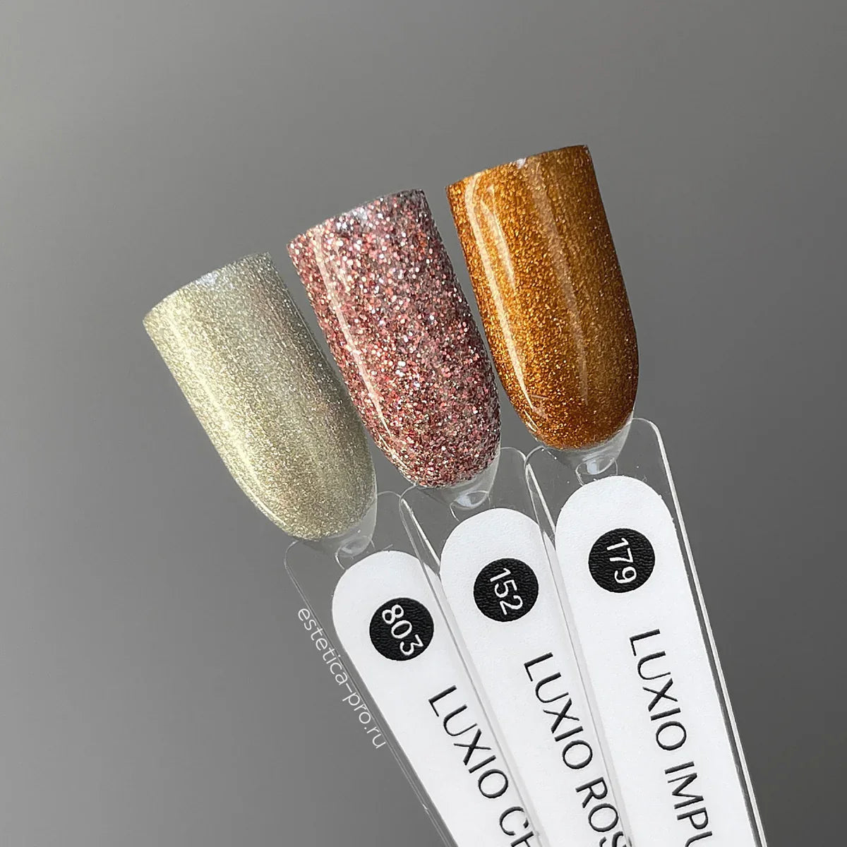 Luxio Glitter Rose Gold