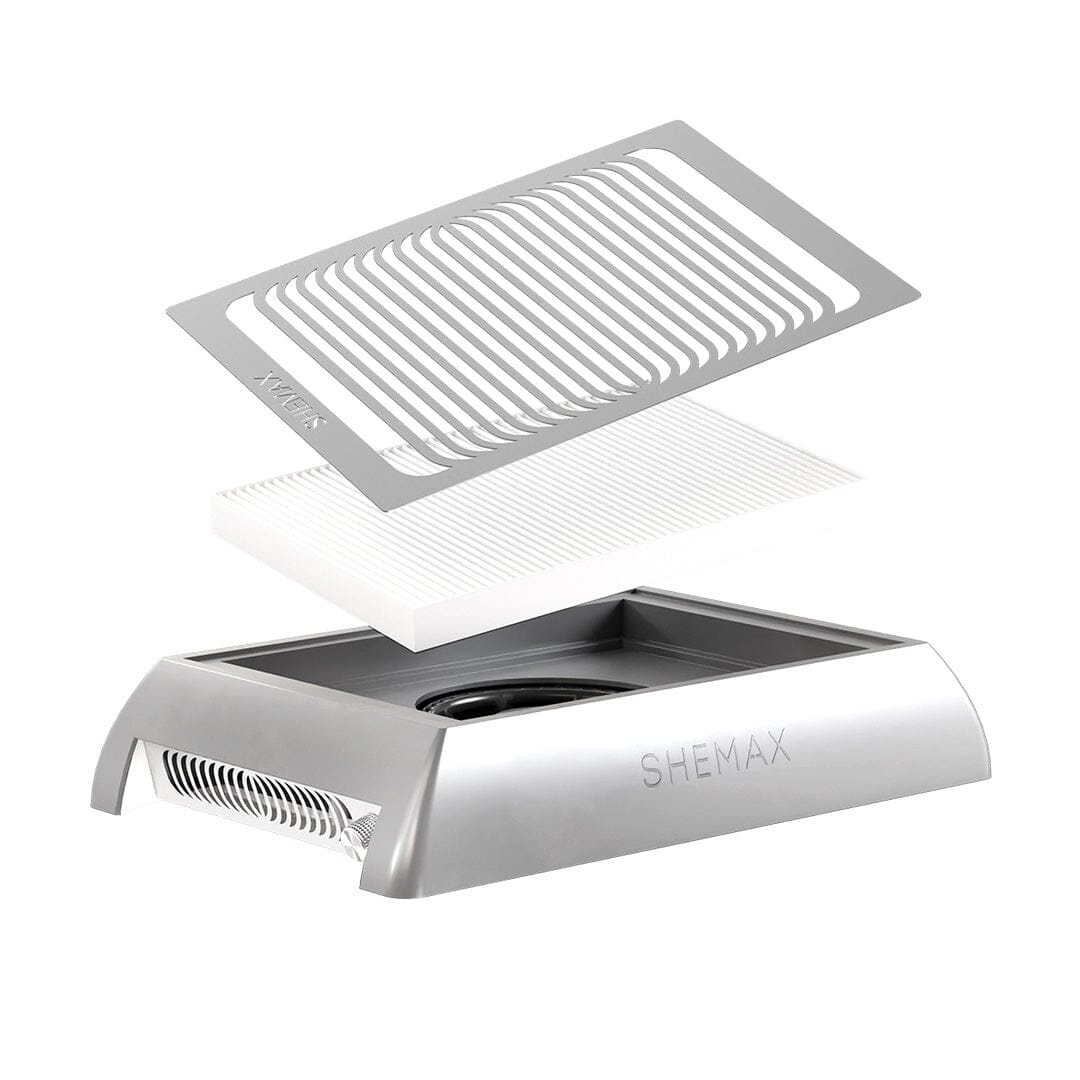 New Shemax Style X-Pro Gray — Professional manicure nail dust collector
