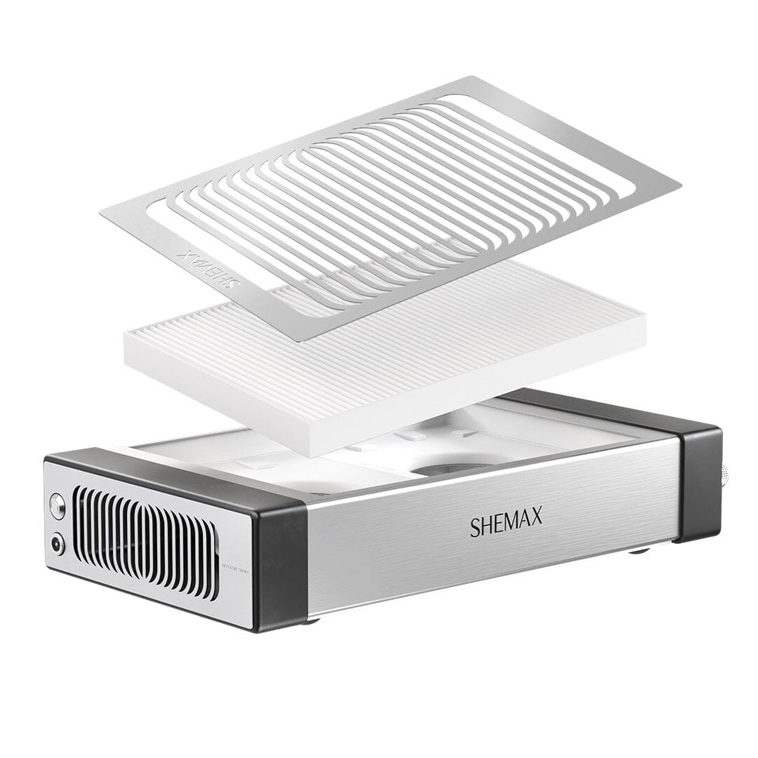 New Shemax Style Pro Black — Professional manicure nail dust collector
