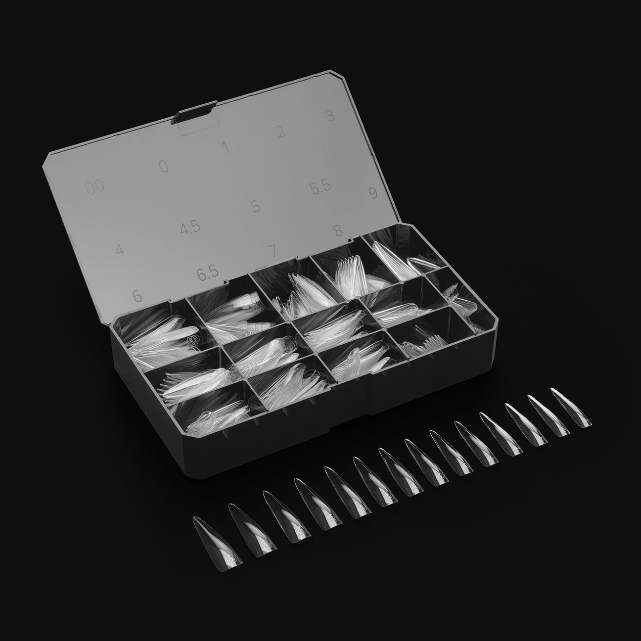 Gel-X Sculpted Coffin Long Box of Tips 2.0 (600pcs)
