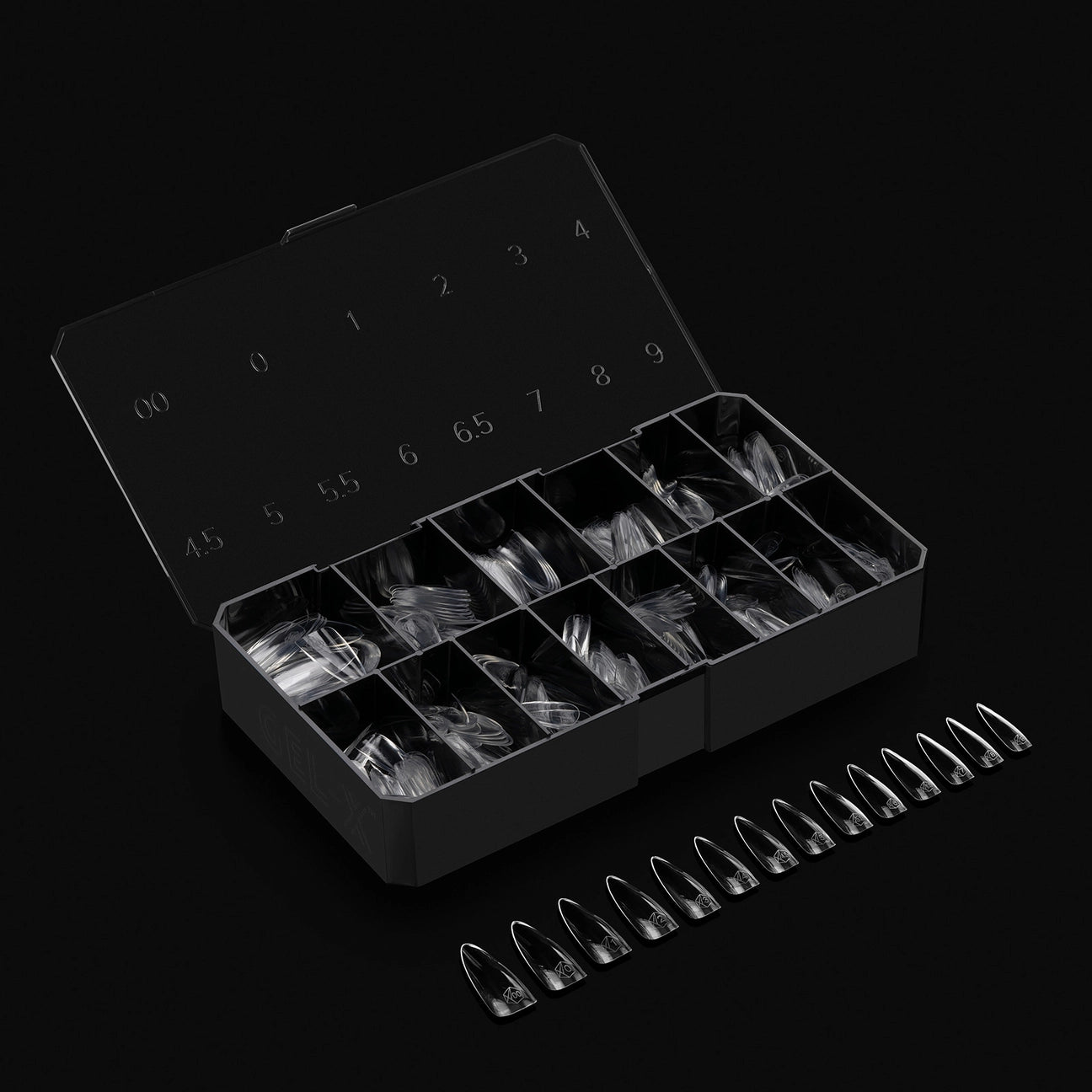 Gel-X® Sculpted Almond Long Nail Tips – Mini Box (280pcs)