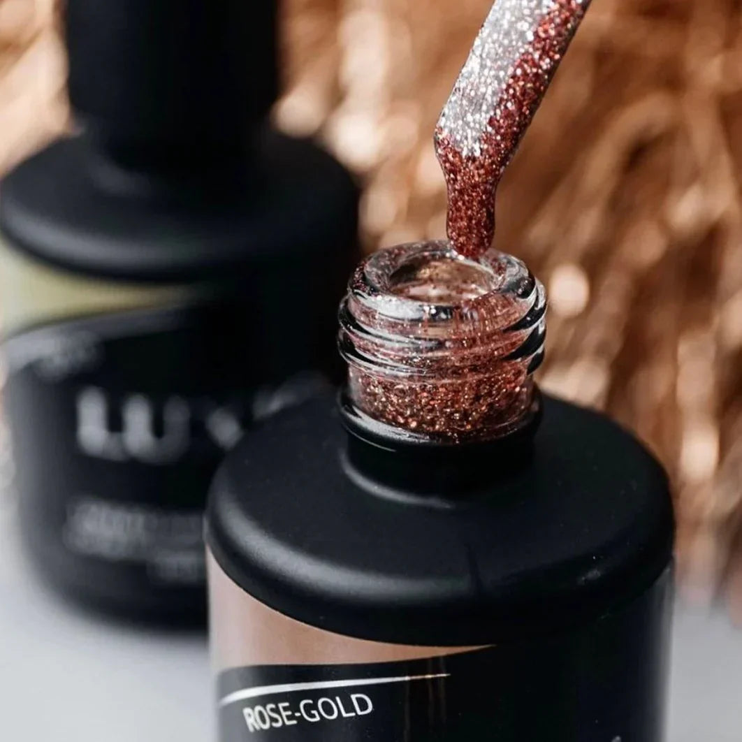Luxio Glitter Rose Gold
