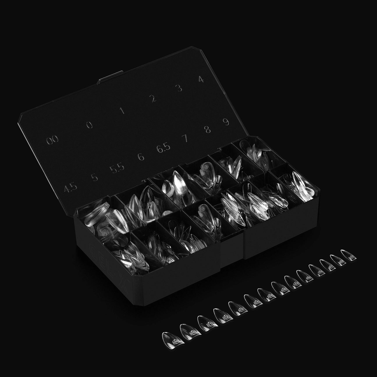 Gel-X Natural Coffin Medium Box of Tips 2.0 (600pcs)
