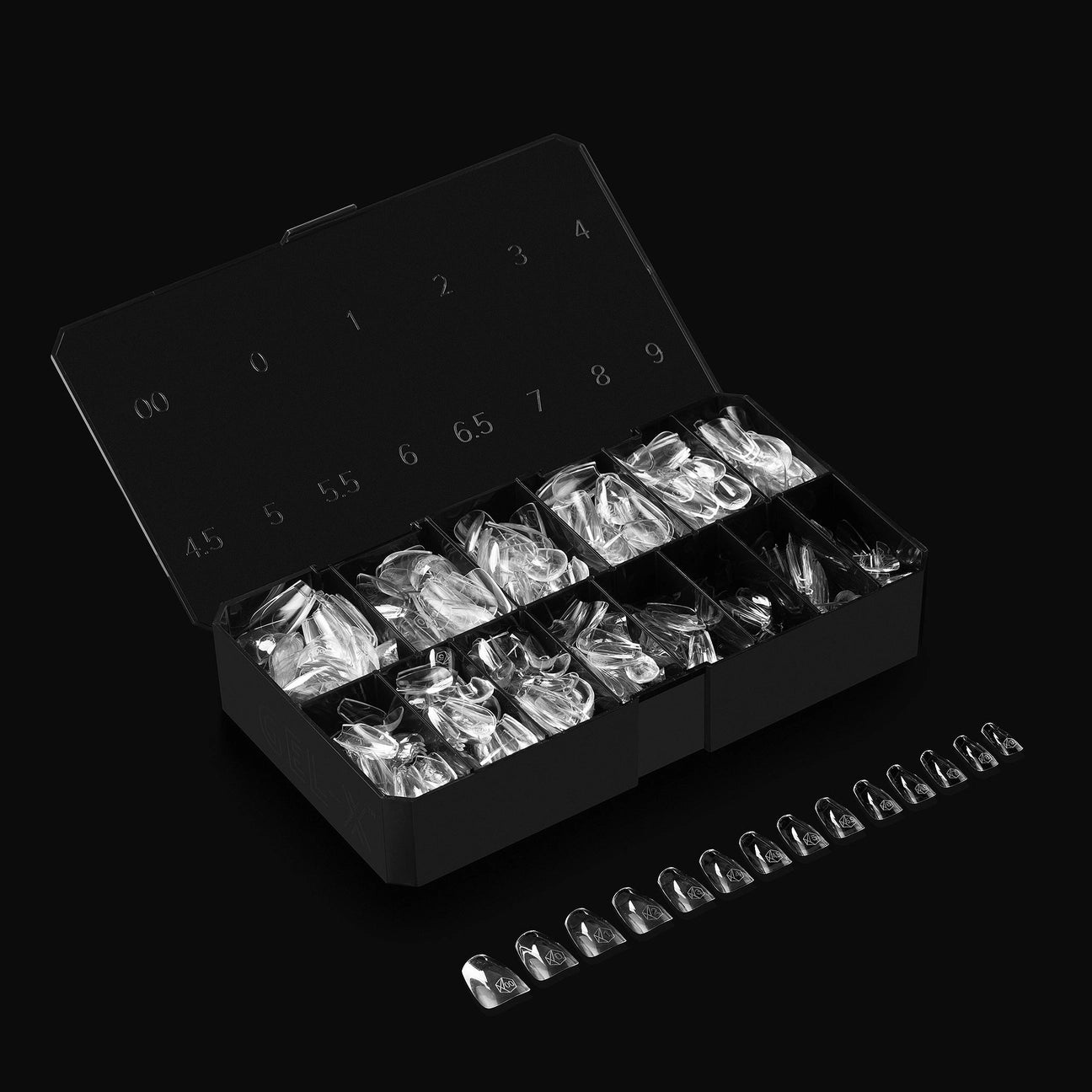 Gel-X Sculpted Coffin Long Box of Tips 2.0 (600pcs)
