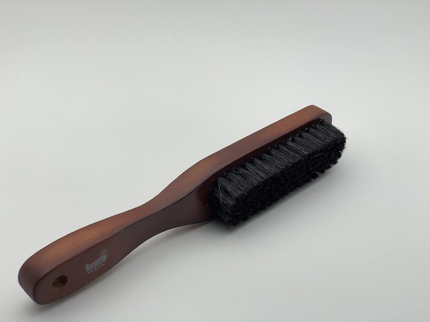 Professional Wave Brush – 100% Pure Boar Bristles & Natural Wood Handle