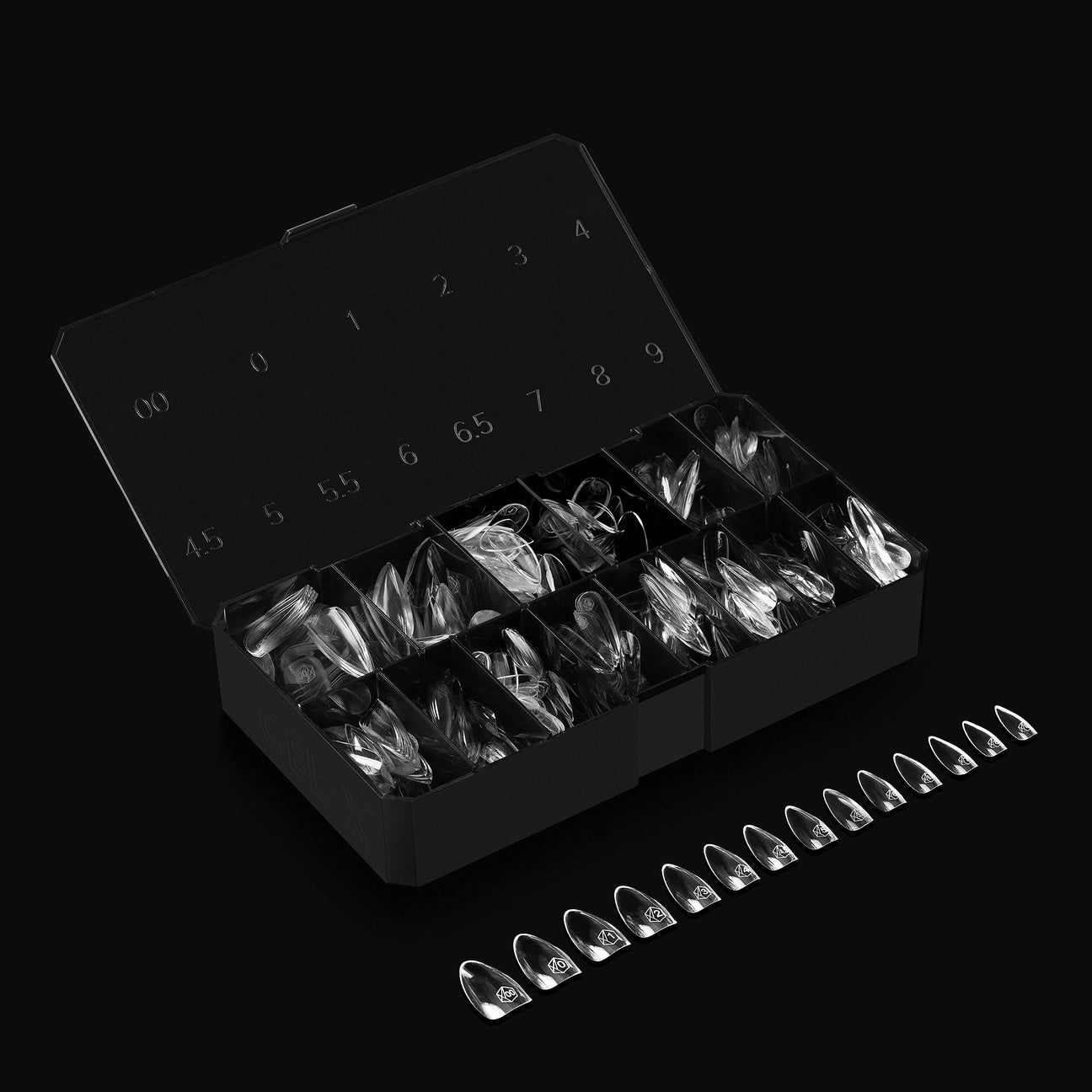 Gel-X Natural Coffin Medium Box of Tips 2.0 (600pcs)
