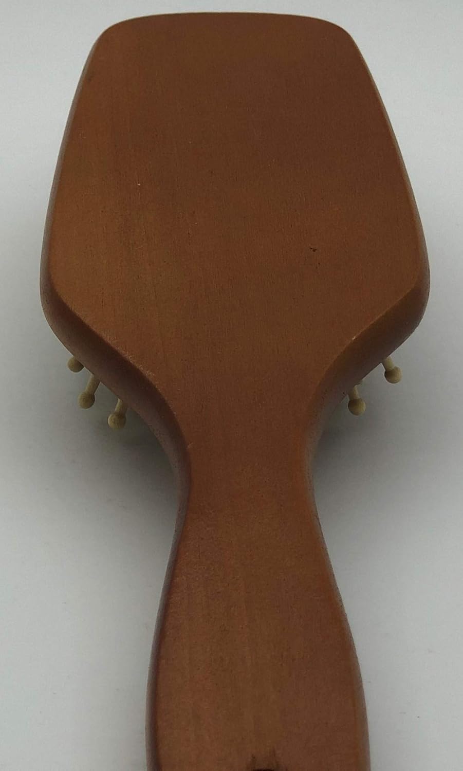 Hair Academie Wooden Paddle Antystatic Hair Brush with Bamboo Bristles for Massag