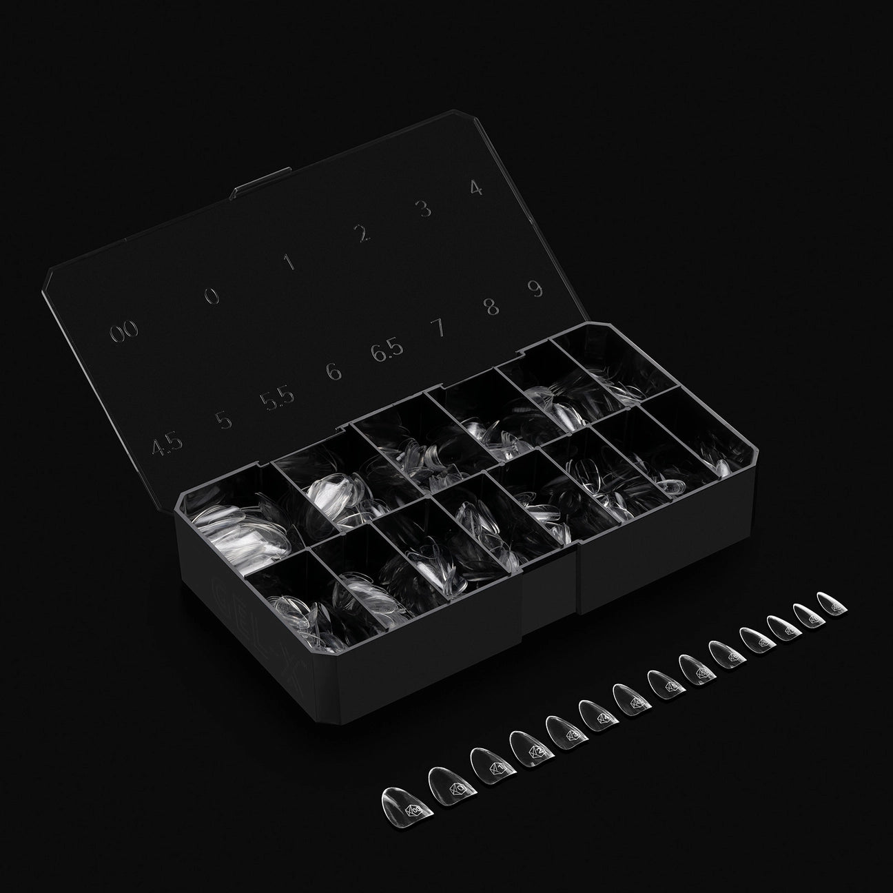 Gel-X® Natural Almond Short Nail Tips – Mini Box (280pcs)