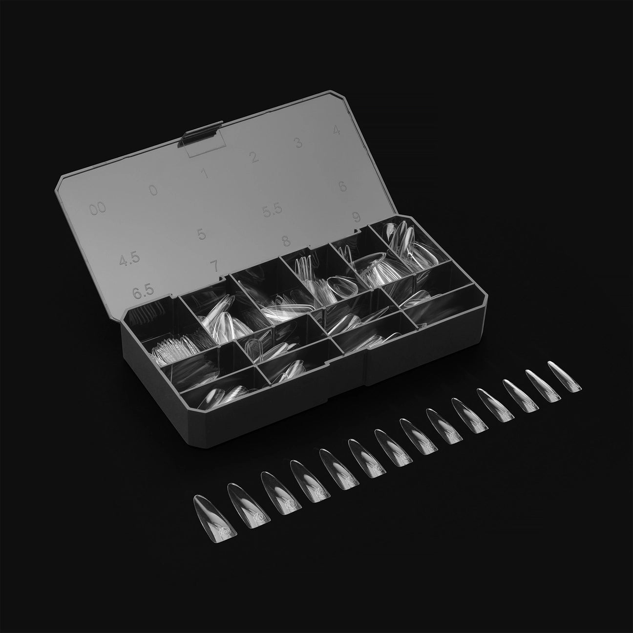 Gel-X® Sculpted Almond Extra Long Nail Tips – Mini Box (210pcs)