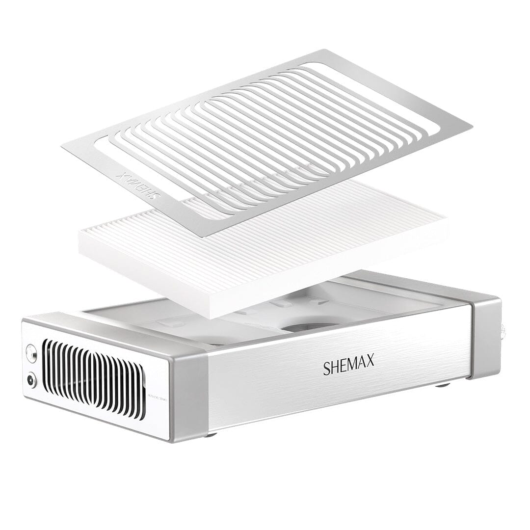 New Shemax Style Pro Gray — Professional manicure nail dust collector