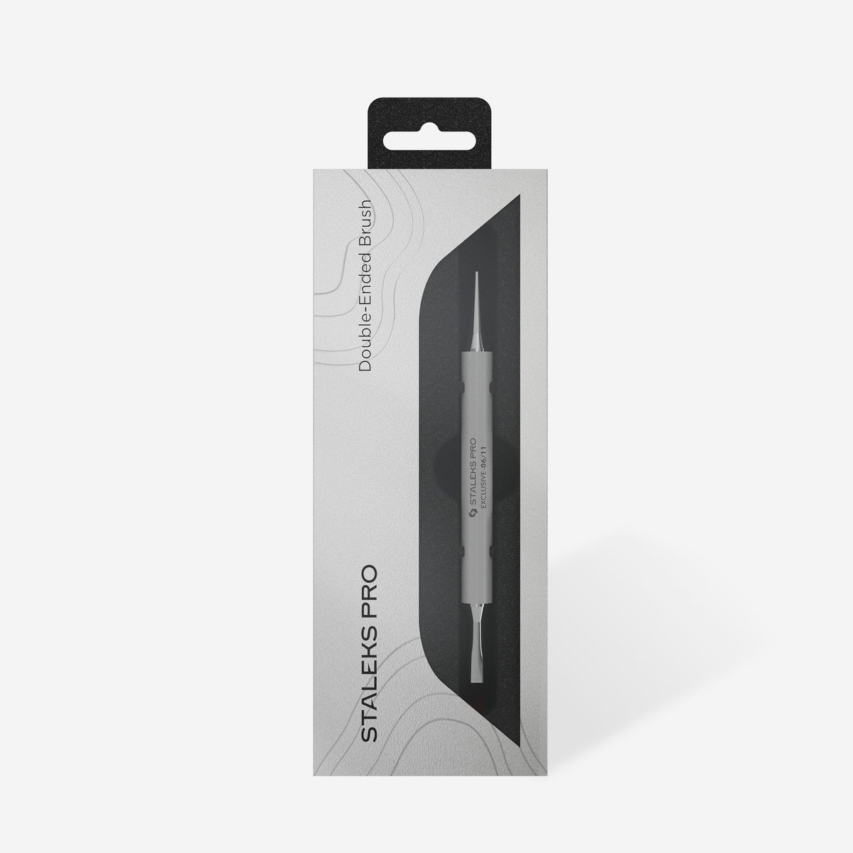 STALEKS EXCLUSIVE 06/11 Double-ended gel brush 11 mm / liner 12 mm