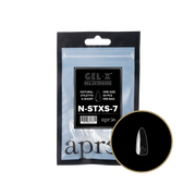 Gel-X® Natural Stiletto Extra Short Refill Bag – Size 7 (50pcs)