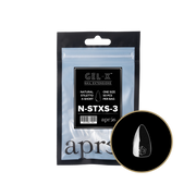 Gel-X® Natural Stiletto Extra Short Refill Bag – Size 3 (50pcs)