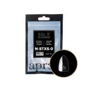 Gel-X® Natural Stiletto Extra Short Refill Bag – Size 0 (50pcs)