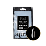 Gel-X® Natural Stiletto Medium Refill Bag – Size 6 (50pcs)