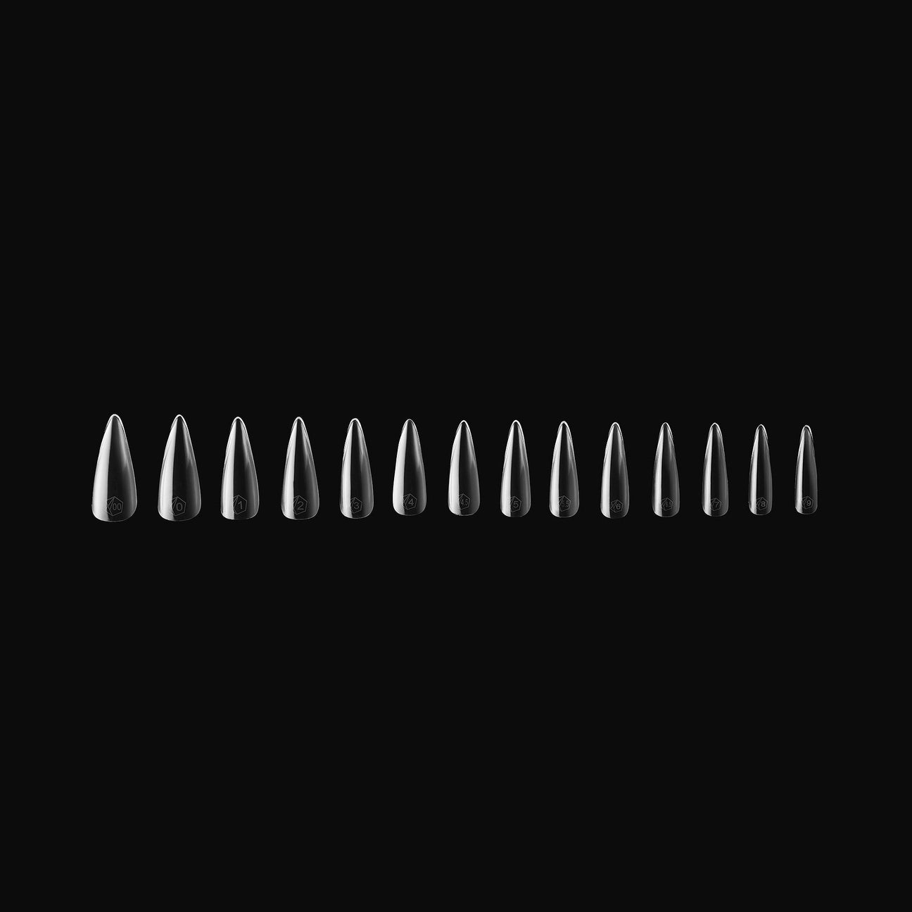 Gel-X Sculpted Coffin Long Box of Tips 2.0 (600pcs)