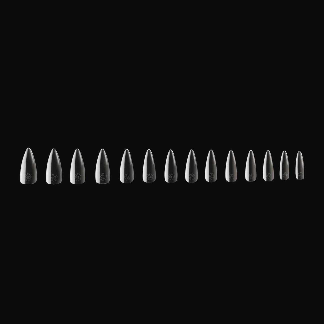 Gel-X Natural Coffin Medium Box of Tips 2.0 (600pcs)