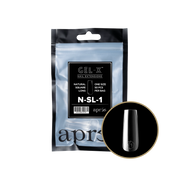 Gel-X® Natural Square Long Refill Bag – Size 1 (50pcs)