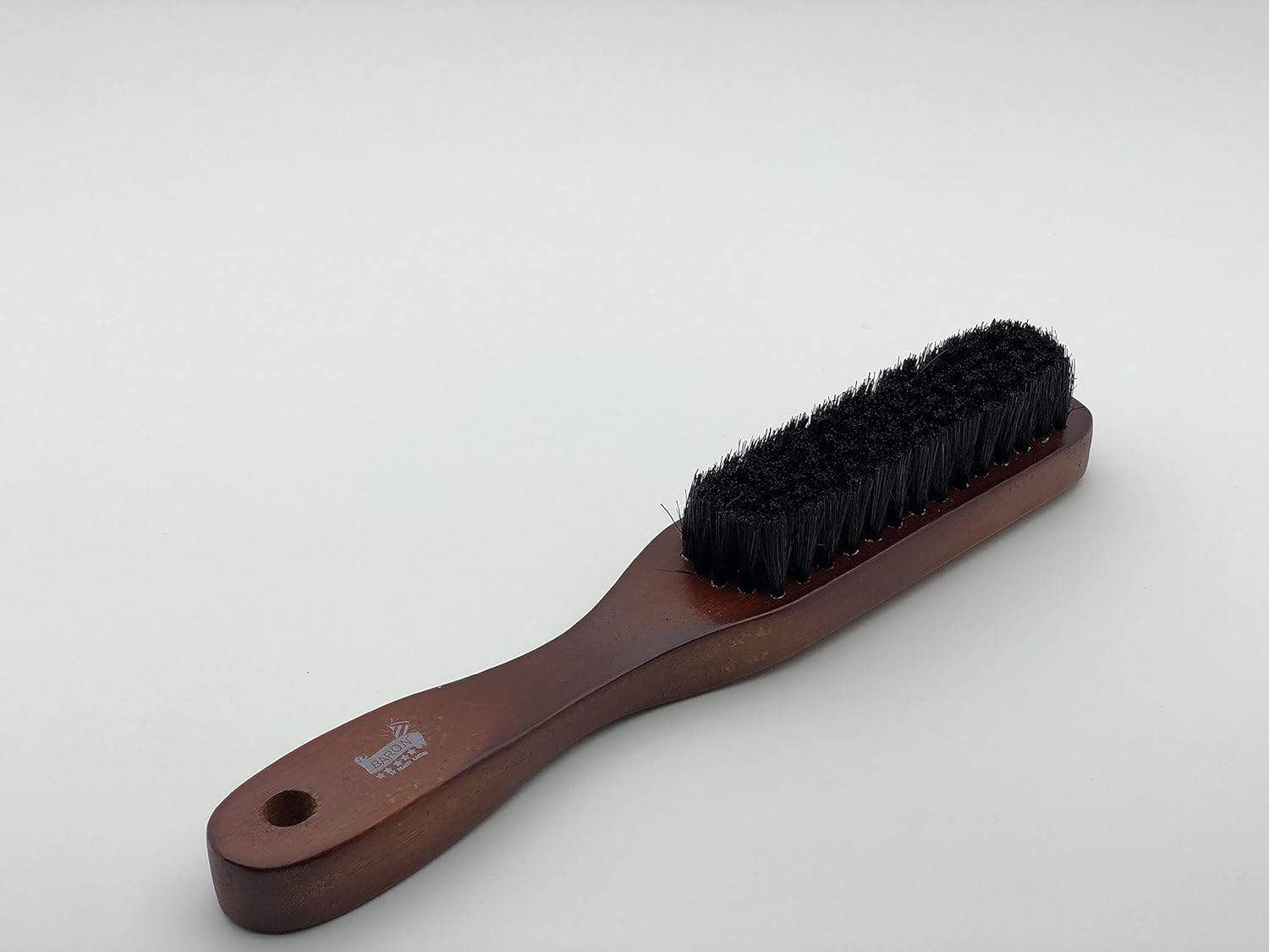 Professional Wave Brush – 100% Pure Boar Bristles & Natural Wood Handle