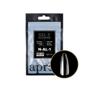 Gel-X® Natural Almond Long Refill Bag – Size 1 (50pcs)
