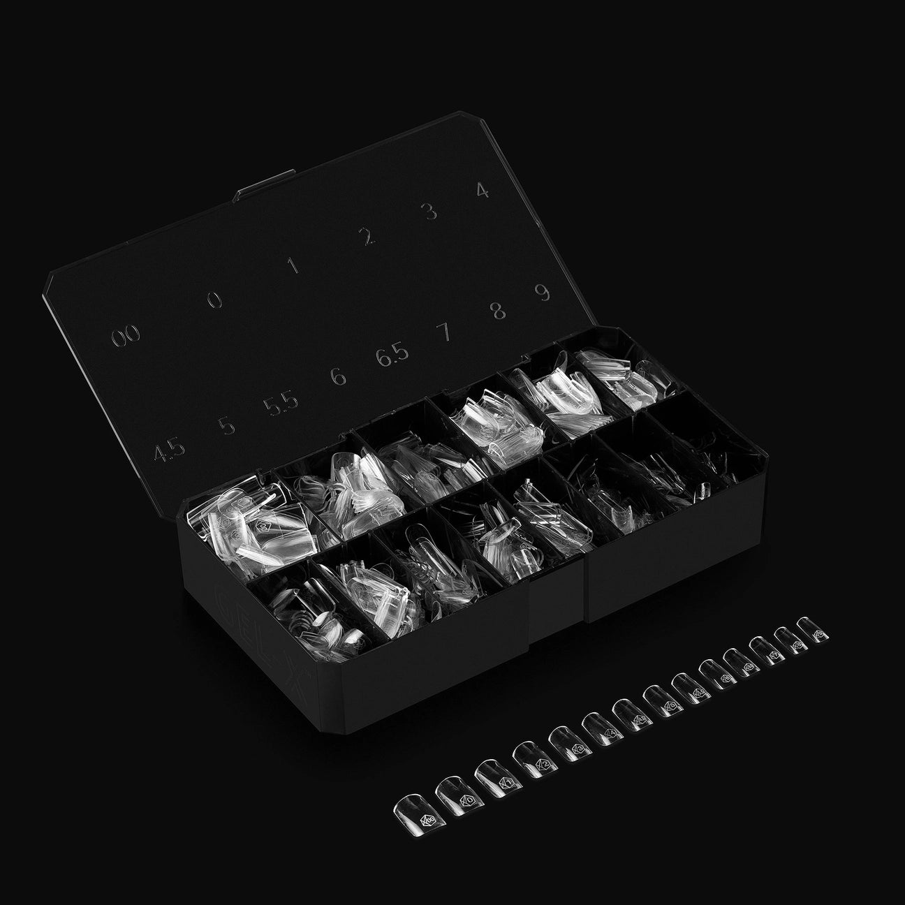 Gel-X Natural Coffin Medium Box of Tips 2.0 (600pcs)