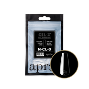 Gel-X® Natural Coffin Long Refill Bag – Size 0 (50pcs)