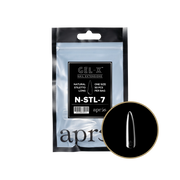 Gel-X® Natural Stiletto Long Refill Bag – Size 7 (50pcs)