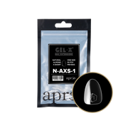 Gel-X® Natural Almond Extra Short Refill Bag – Size 1 (50pcs)